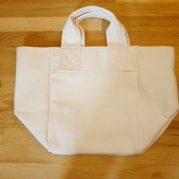 J. McLaughlin Logo Canvas Tote Bag Off White – Used Once, Free Shipping - Picture 2 of 9